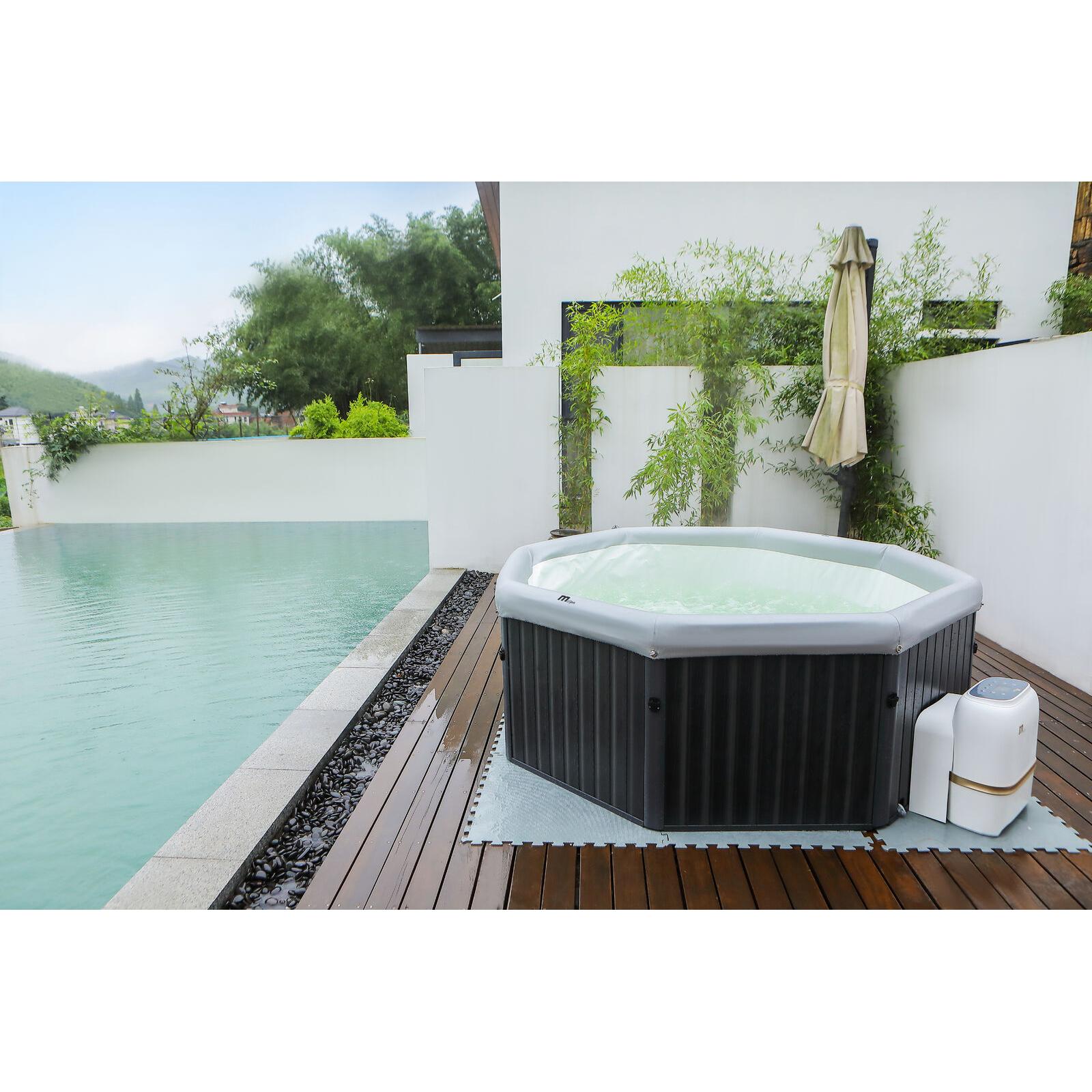 MSpa - Spa rígido cuadrado Tuscany 4–6 personas - BricoandPool