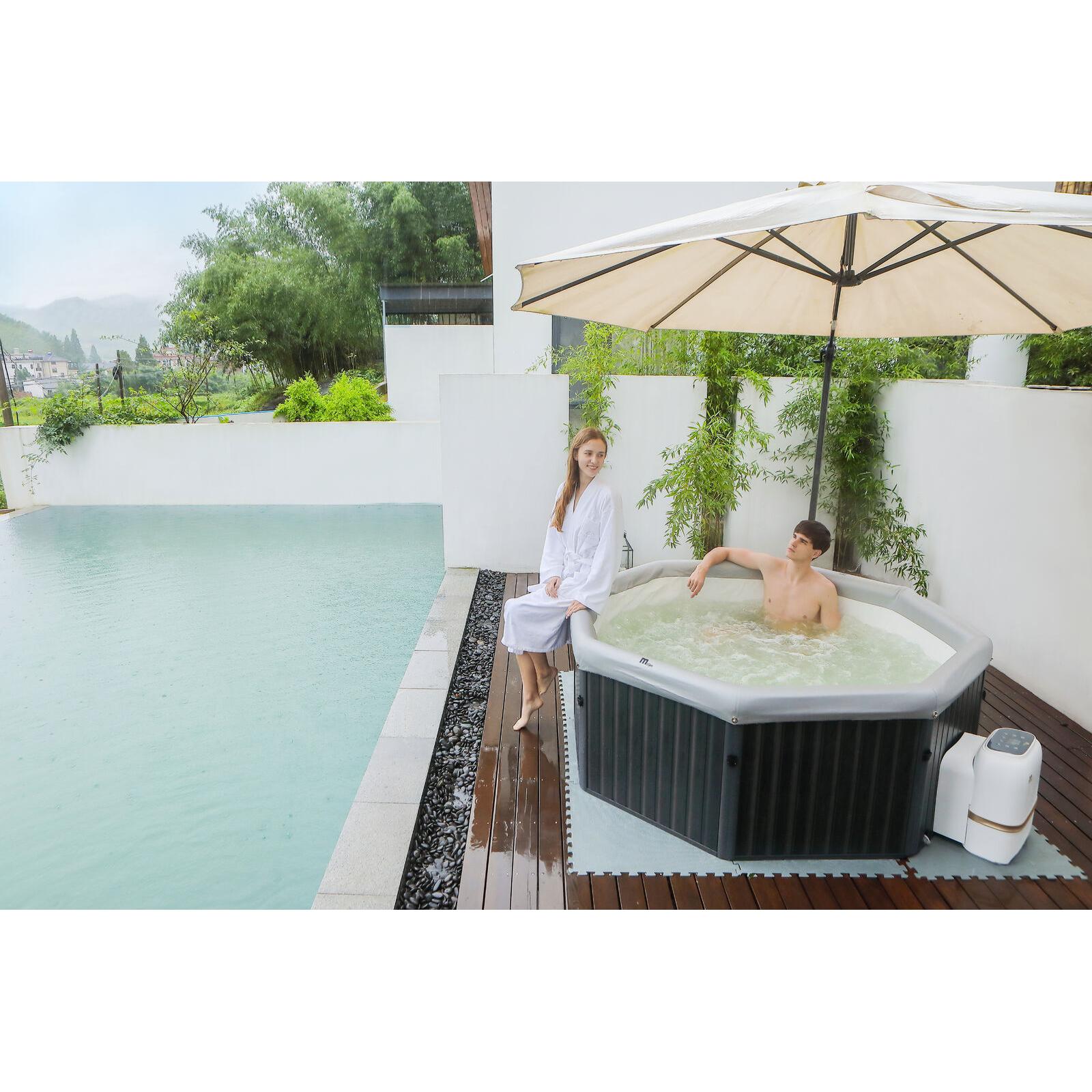 MSpa - Spa rígido cuadrado Tuscany 4–6 personas - BricoandPool