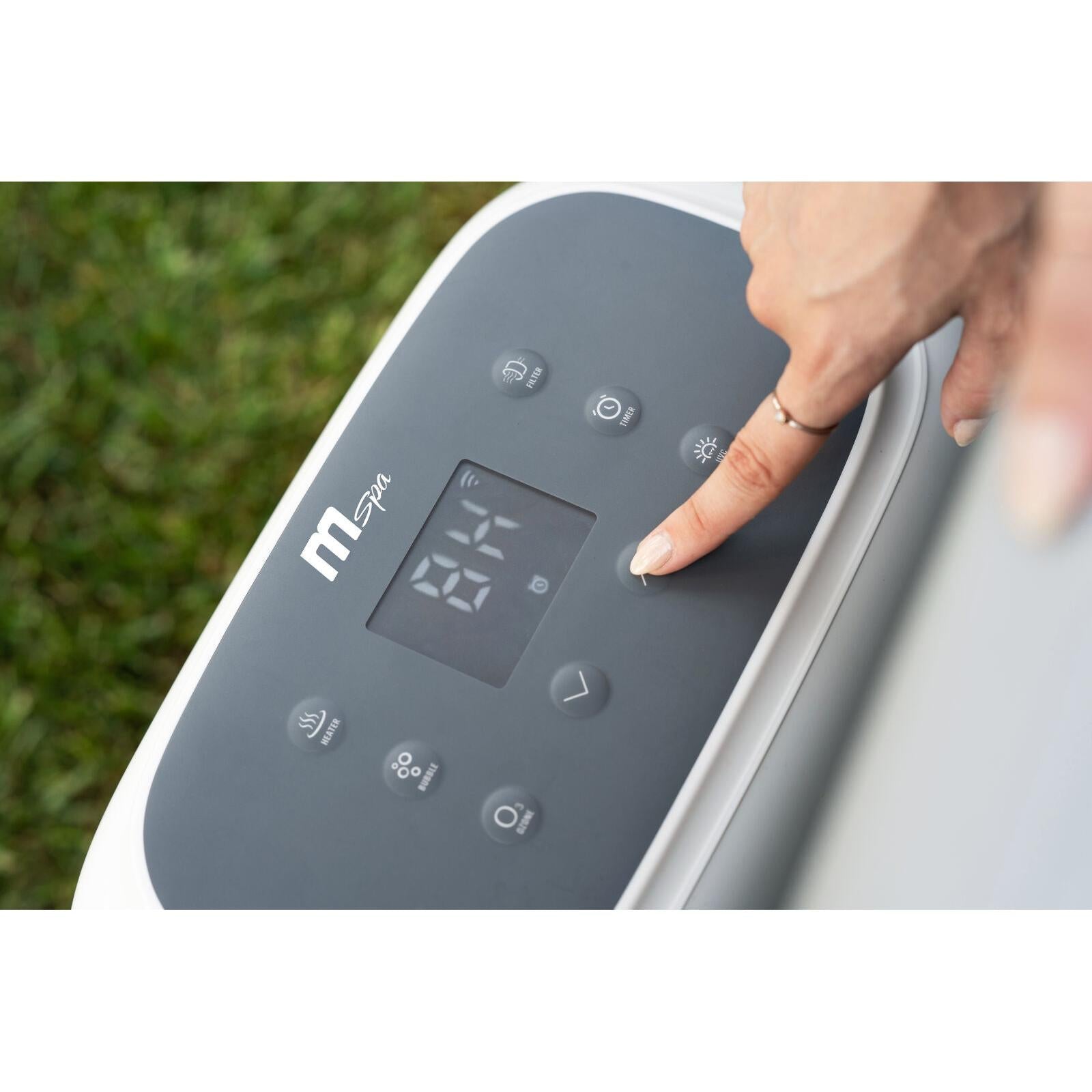 MSpa - Spa rígido cuadrado Tuscany 4–6 personas - BricoandPool