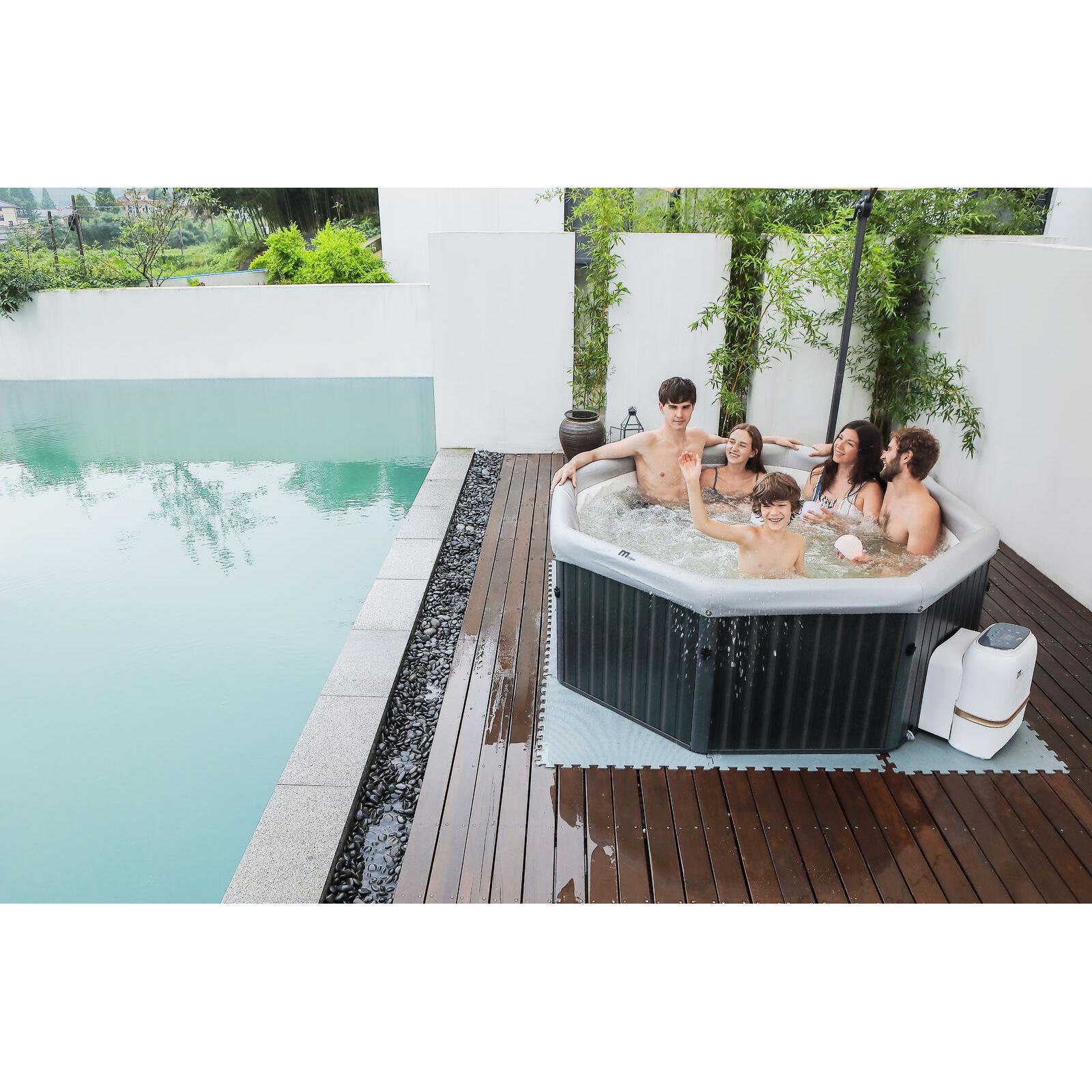 MSpa - Spa rígido cuadrado Tuscany 4–6 personas - BricoandPool