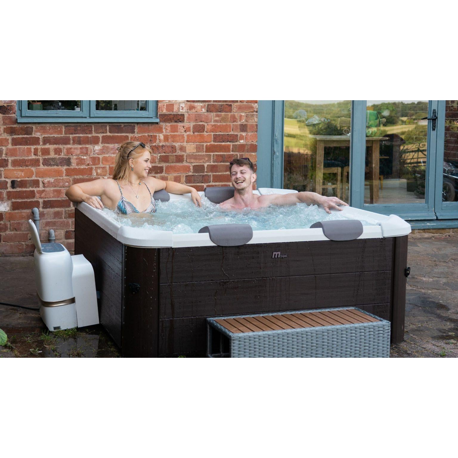 Mspa - Spa rigide carré Tribeca 4-6 personnes