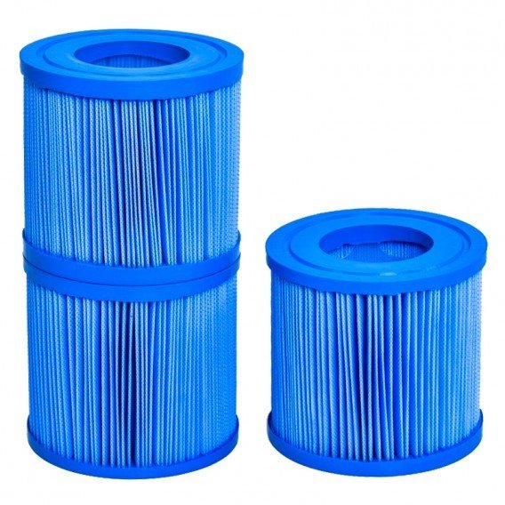 NetSpa - Cartucho filtro antibacteriano NetSpa (pack 3 uds.) - BricoandPool