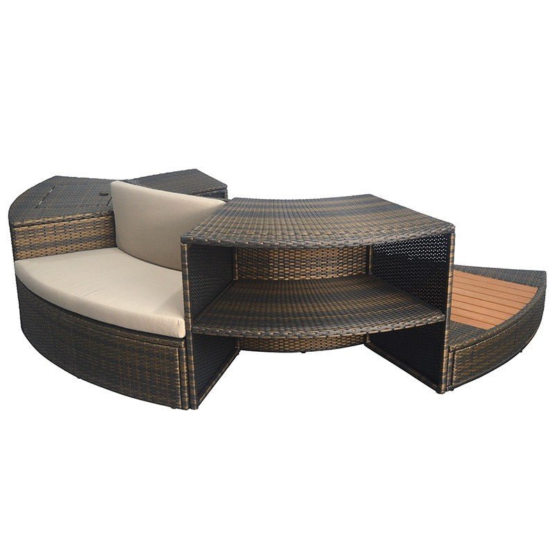 NetSpa - Kit de mobiliario para spa NetSpa Vita 5 módulos - BricoandPool