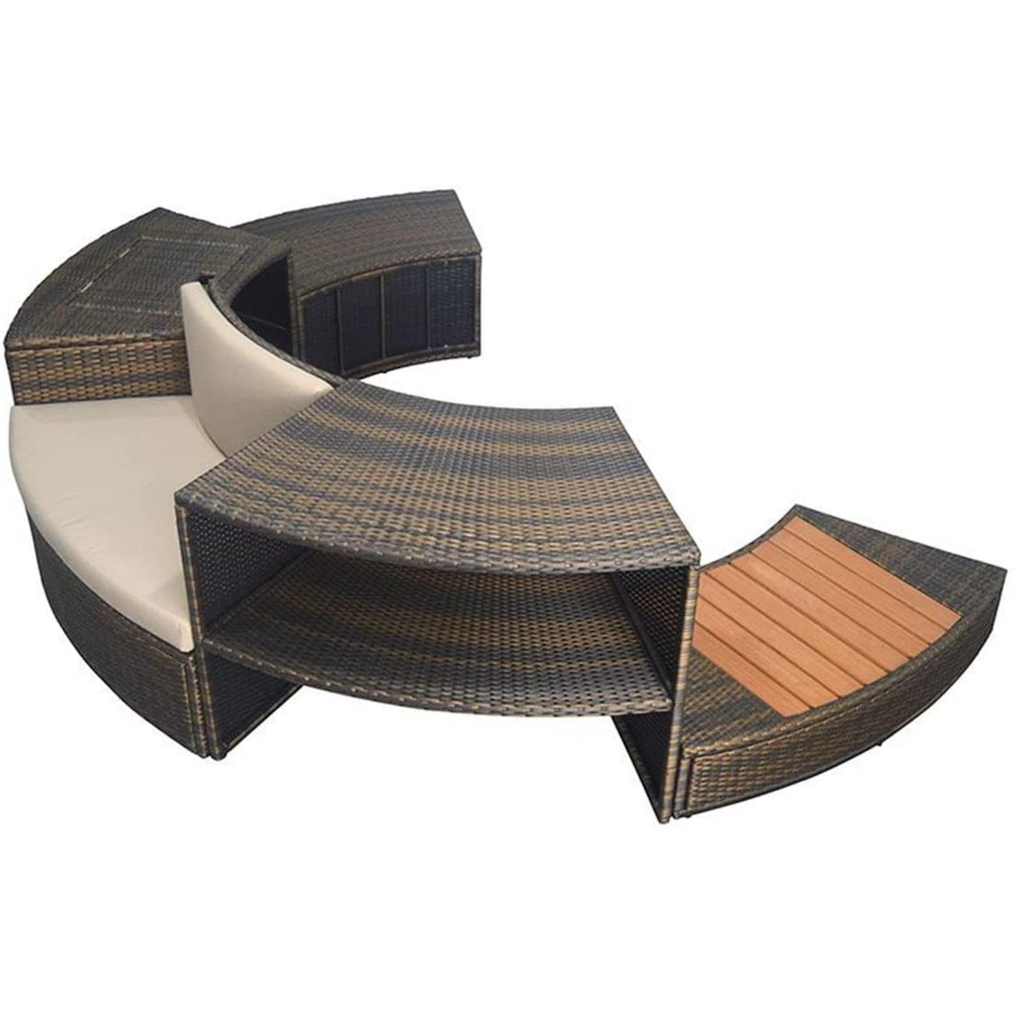 NetSpa - Kit de mobiliario para spa NetSpa Vita 5 módulos - BricoandPool