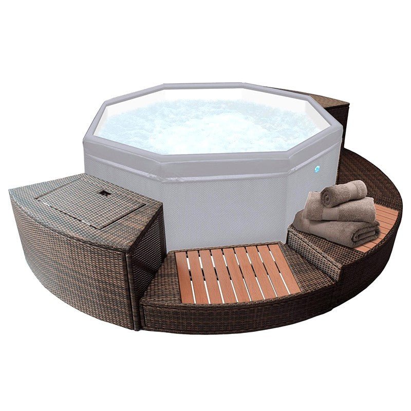 NetSpa - Kit de mobiliario para spa Octopus 5 módulos - BricoandPool