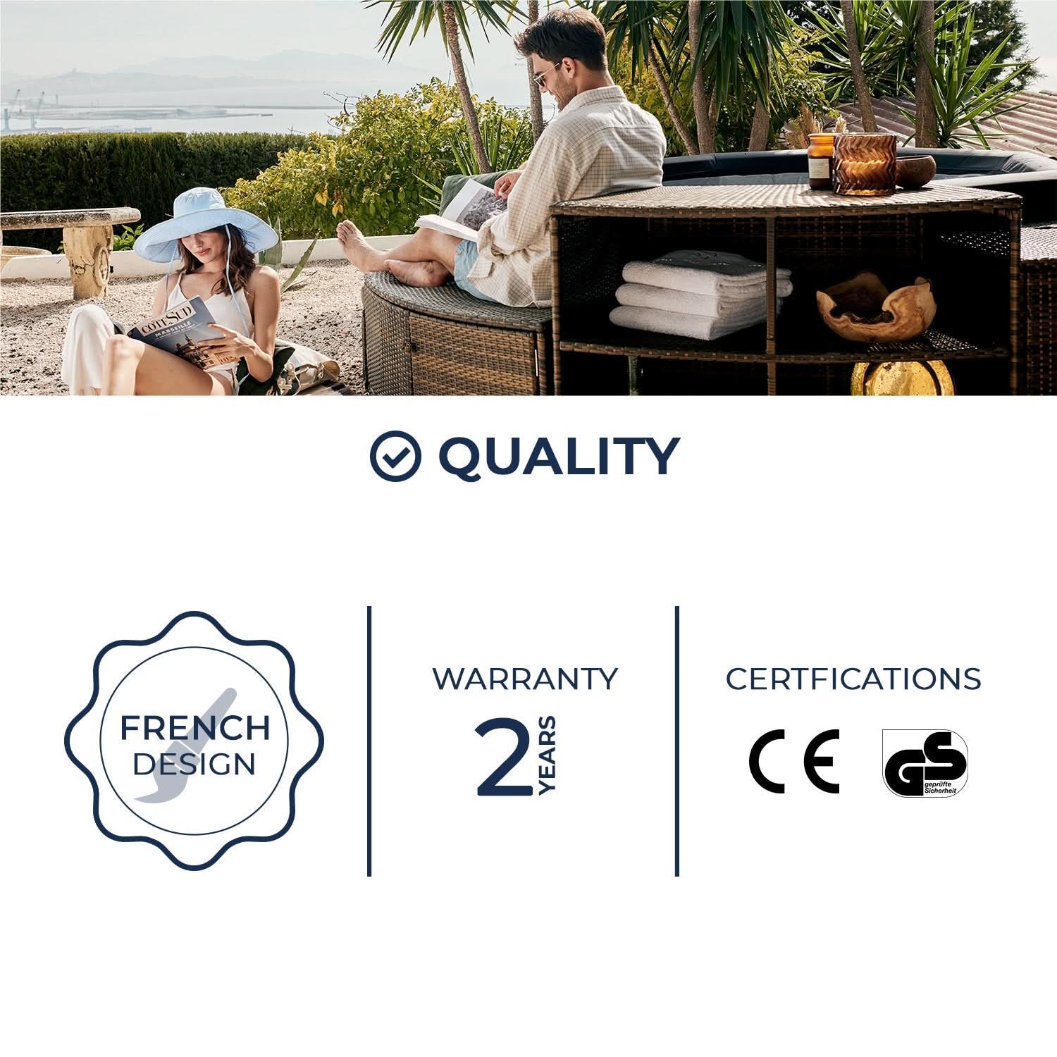 NetSpa - Spa de exterior hinchable Octopus 5 - 6 personas - BricoandPool