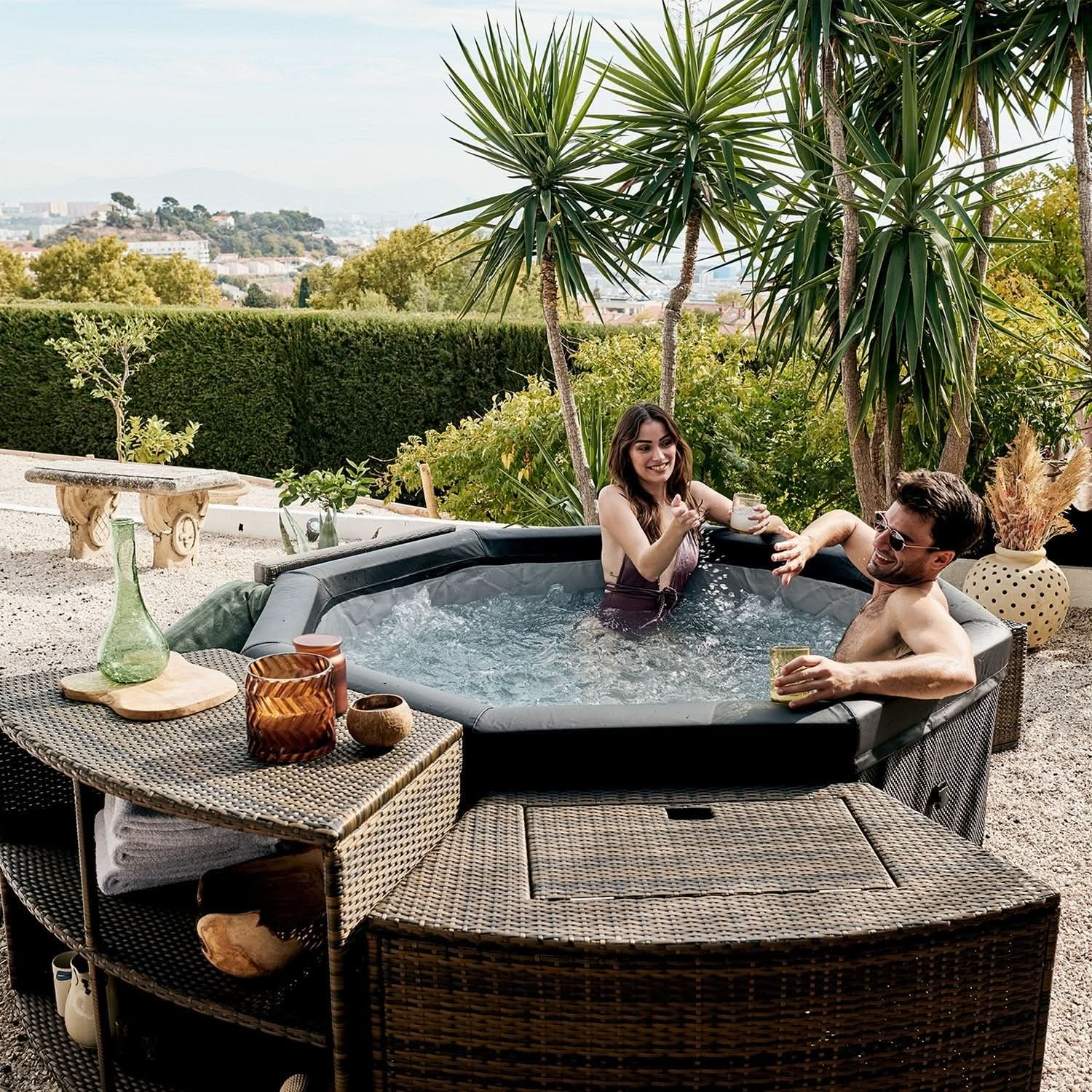 NetSpa - Spa de exterior hinchable Octopus 5 - 6 personas - BricoandPool