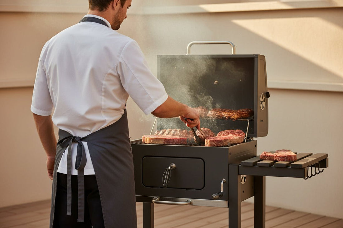 Nix Garden - Barbacoa de carbón - BricoandPool