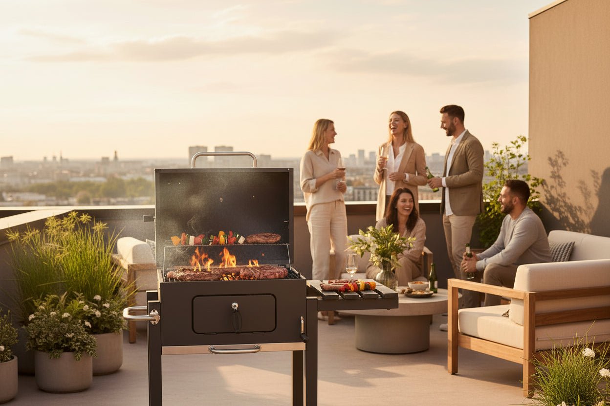 Nix Garden - Barbacoa de carbón - BricoandPool