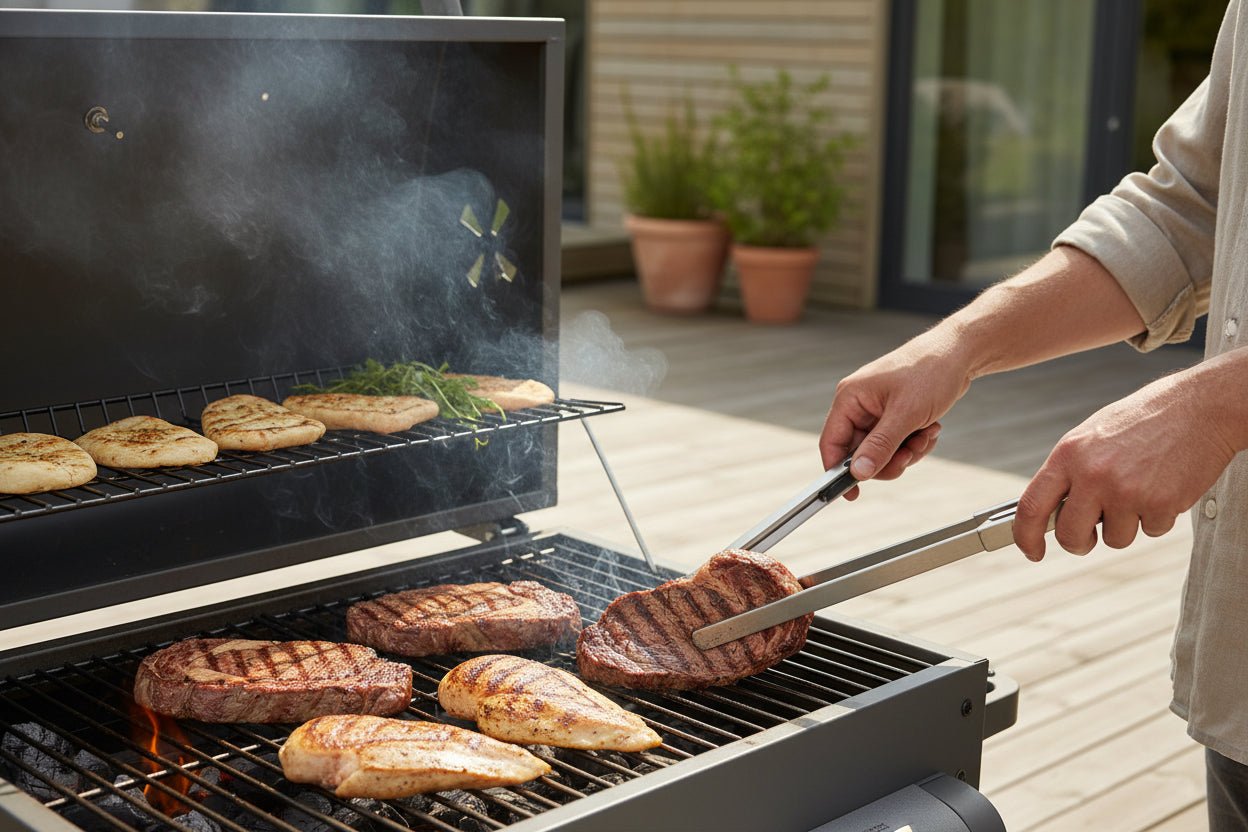 Nix Garden - Barbacoa de carbón - BricoandPool
