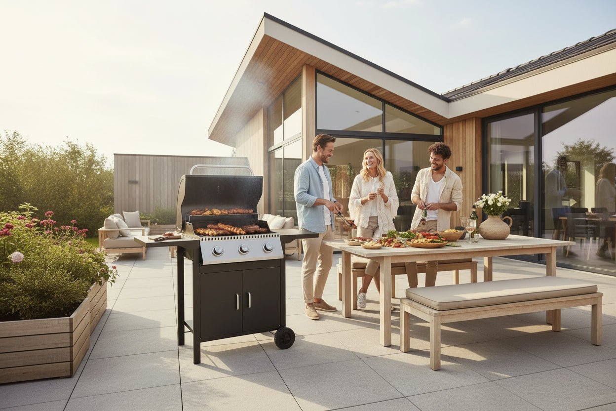 Nix Garden - Barbacoa de gas - BricoandPool