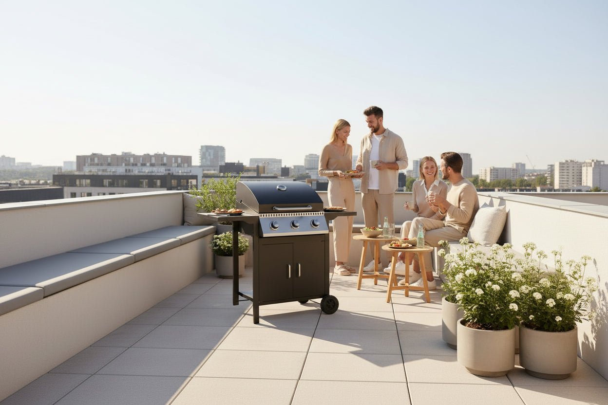 Nix Garden - Barbacoa de gas - BricoandPool