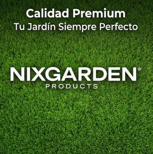 Nix Garden - Rollo Césped Artificial 20 mm tamaño 1x5 m - BricoandPool