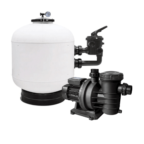 Pack Astralpool - Skypool Filtro de arena lateral para piscina + Nix Pool - Bomba de piscina Silen Pro Max - BricoandPool