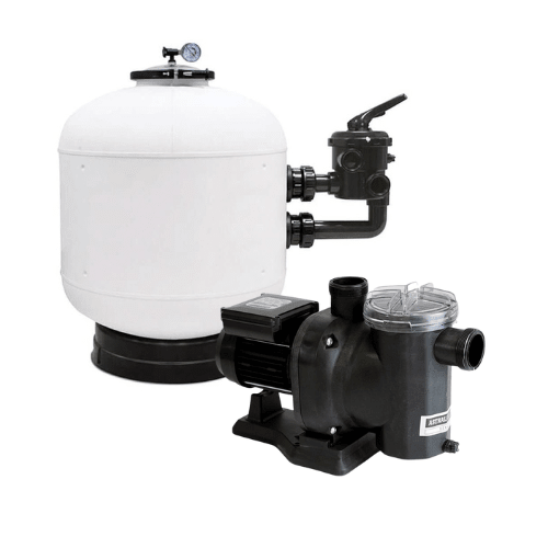 Pack Astralpool - Skypool Filtro de arena lateral para piscina + Sena Bomba para piscina - BricoandPool