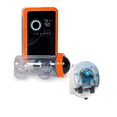 Pack Idegis - Clorador salino Tecno 2 + Bomba dosificadora peristáltica - BricoandPool