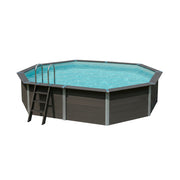 Piscina de Composite Gre Avantgarde Ovalada 524x386x124 - BricoandPool