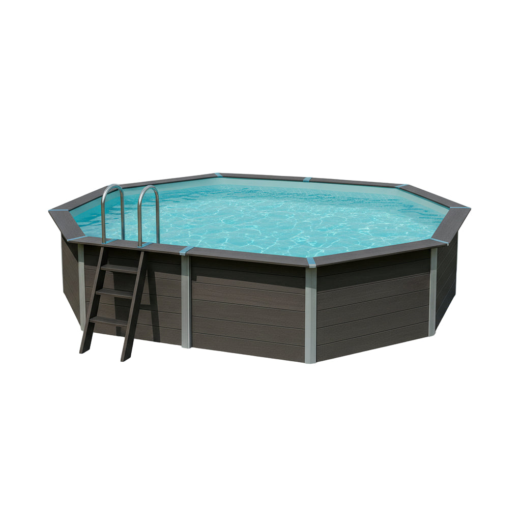 Piscina de Composite Gre Avantgarde Ovalada 524x386x124 - BricoandPool