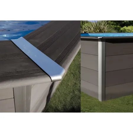 Piscina de Composite Gre Avantgarde Ovalada 804x386x124 - BricoandPool