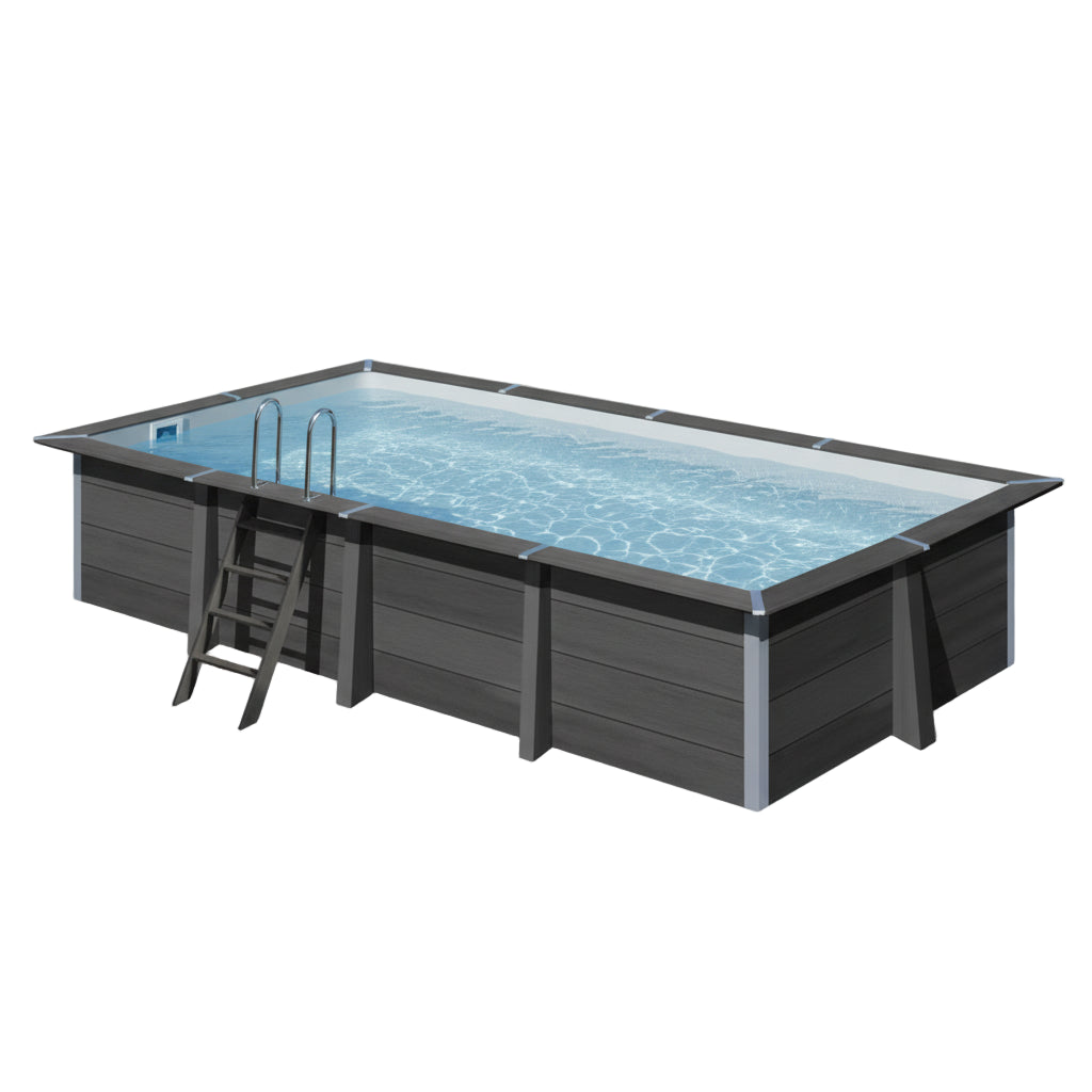 Piscina de Composite Gre Avantgarde Rectangular 606x326x124 - BricoandPool