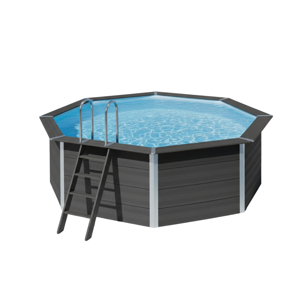 Piscina de Composite Gre Avantgarde Redonda 410x124 - BricoandPool