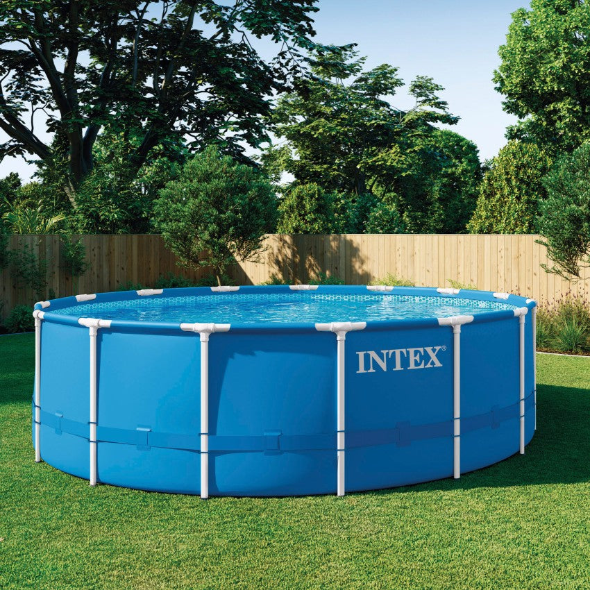 Intex Piscine démontable Metal Frame circulaire 457x122 cm 3785L