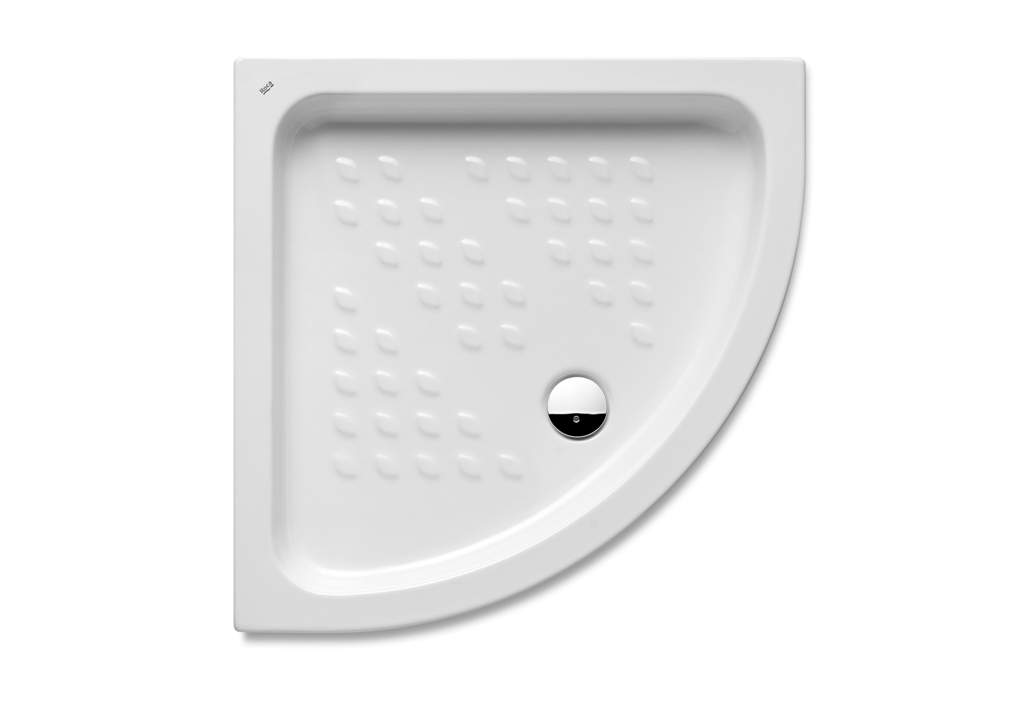 Roca - Italian shower dish of angular porcelain