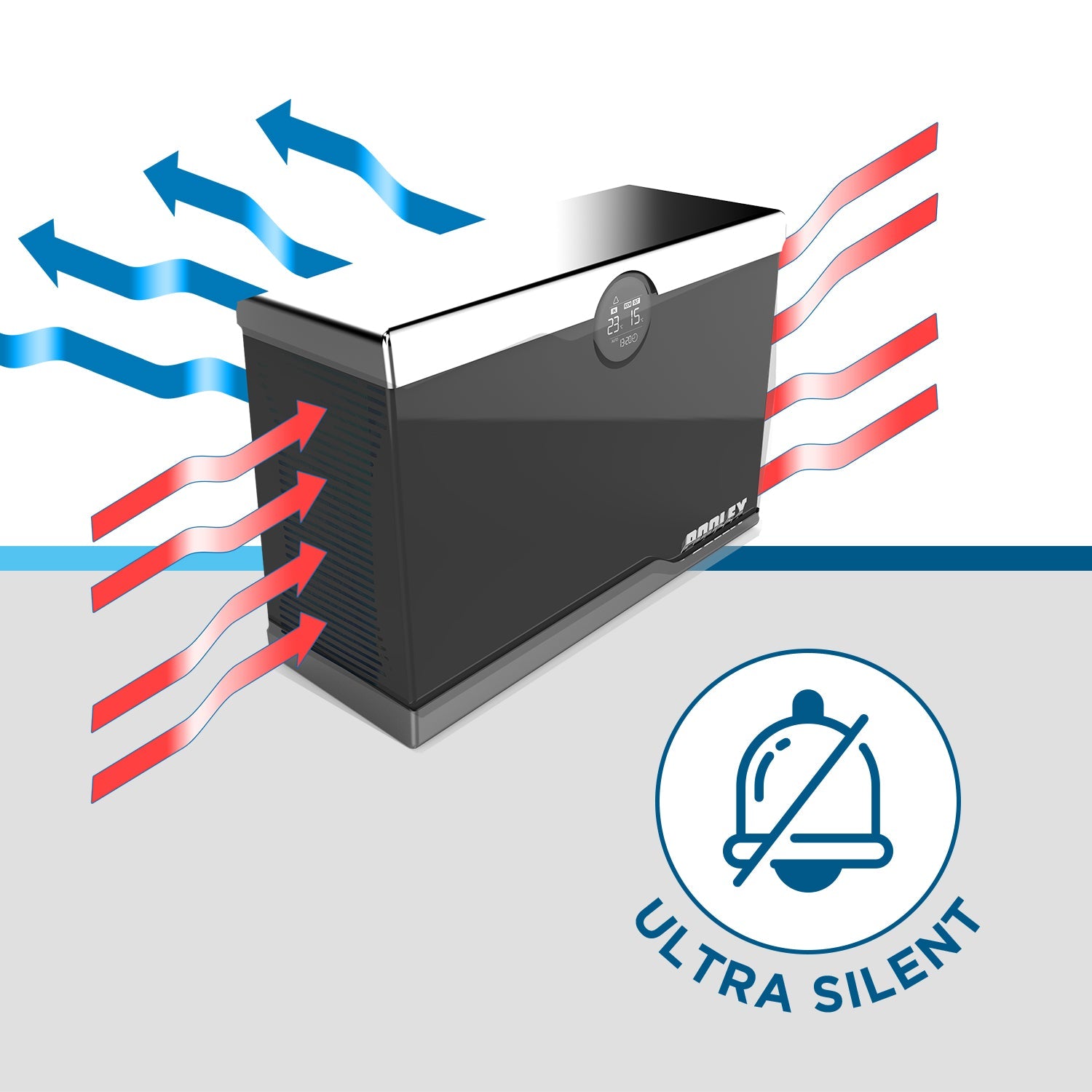 Poolex - Silent Max bomba de calor Full Inverter para piscina - BricoandPool