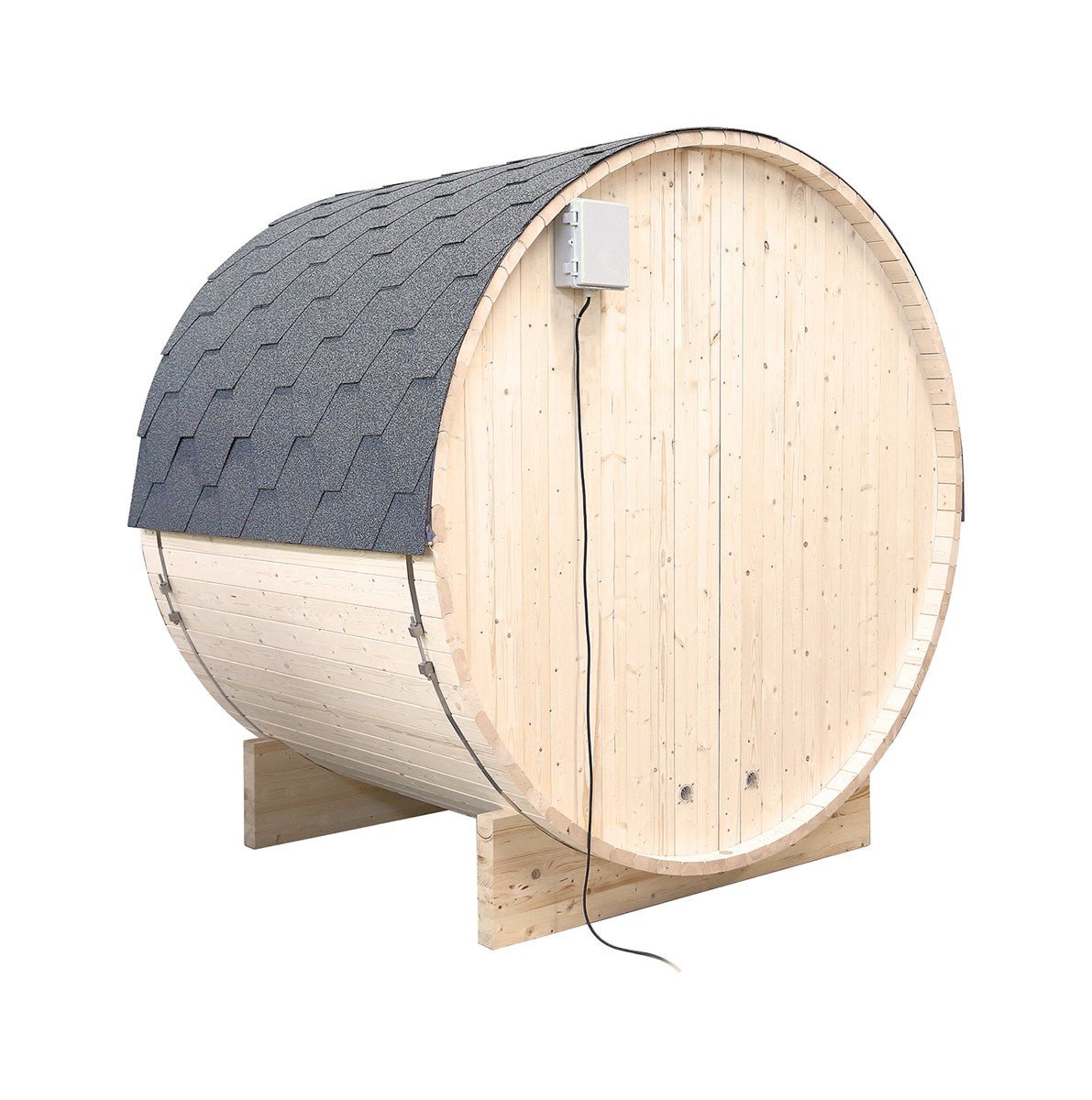 Poolstar - Sauna de exterior Gaïa Bella - Paquete de accesorios incluido - BricoandPool