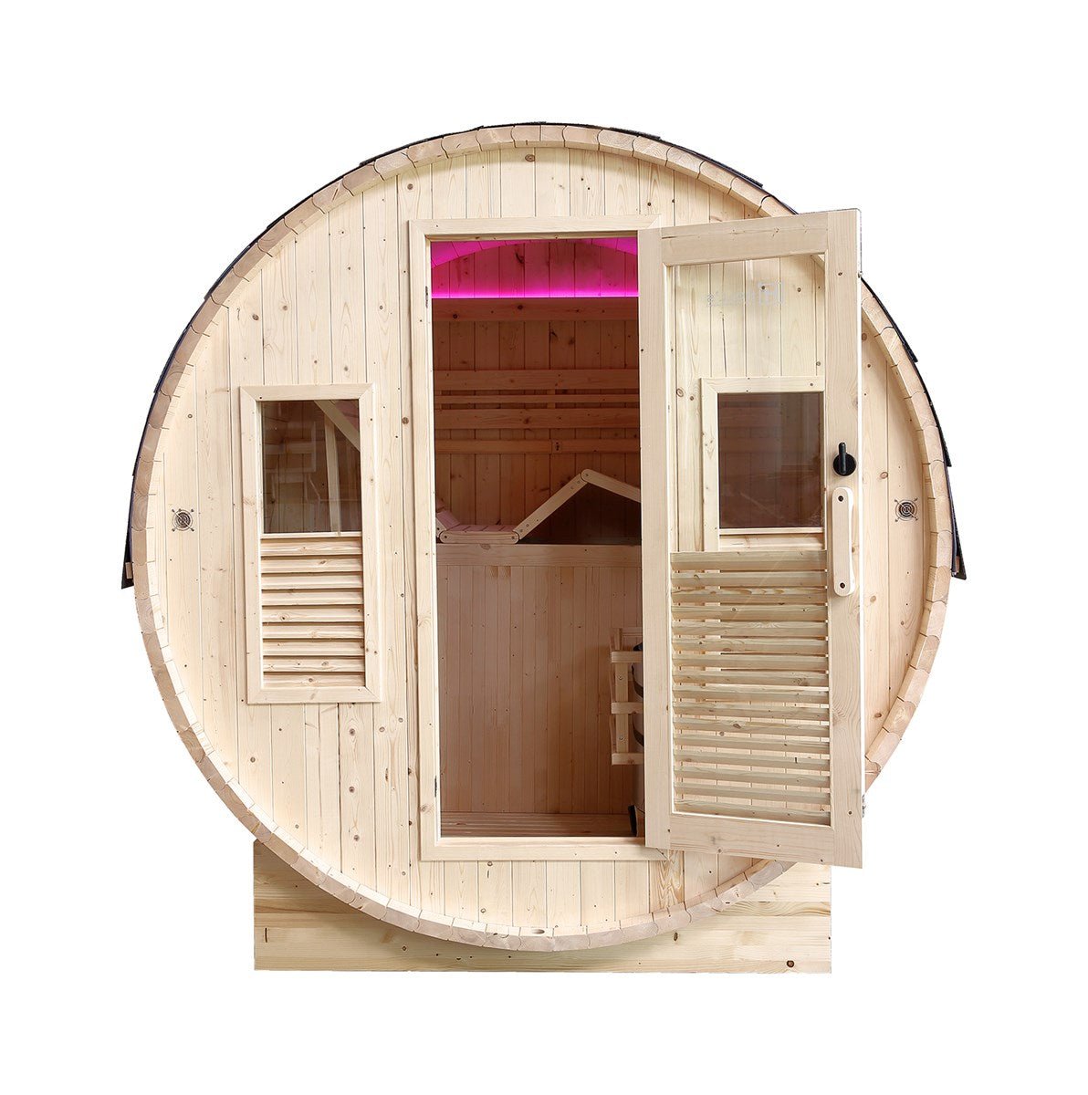 Poolstar - Sauna de exterior Gaïa Bella - Paquete de accesorios incluido - BricoandPool