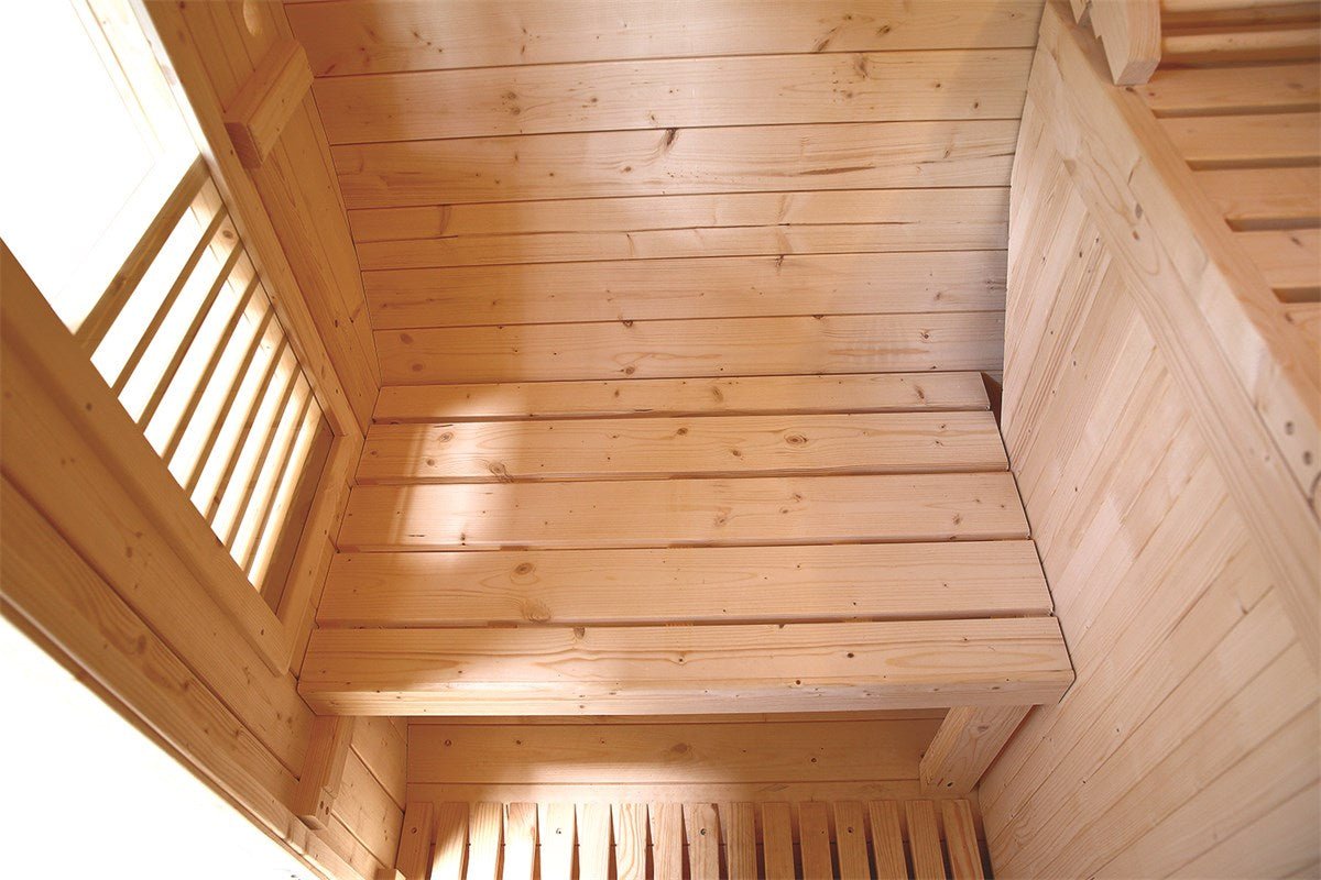 Poolstar - Sauna de exterior Gaïa Bella - Paquete de accesorios incluido - BricoandPool