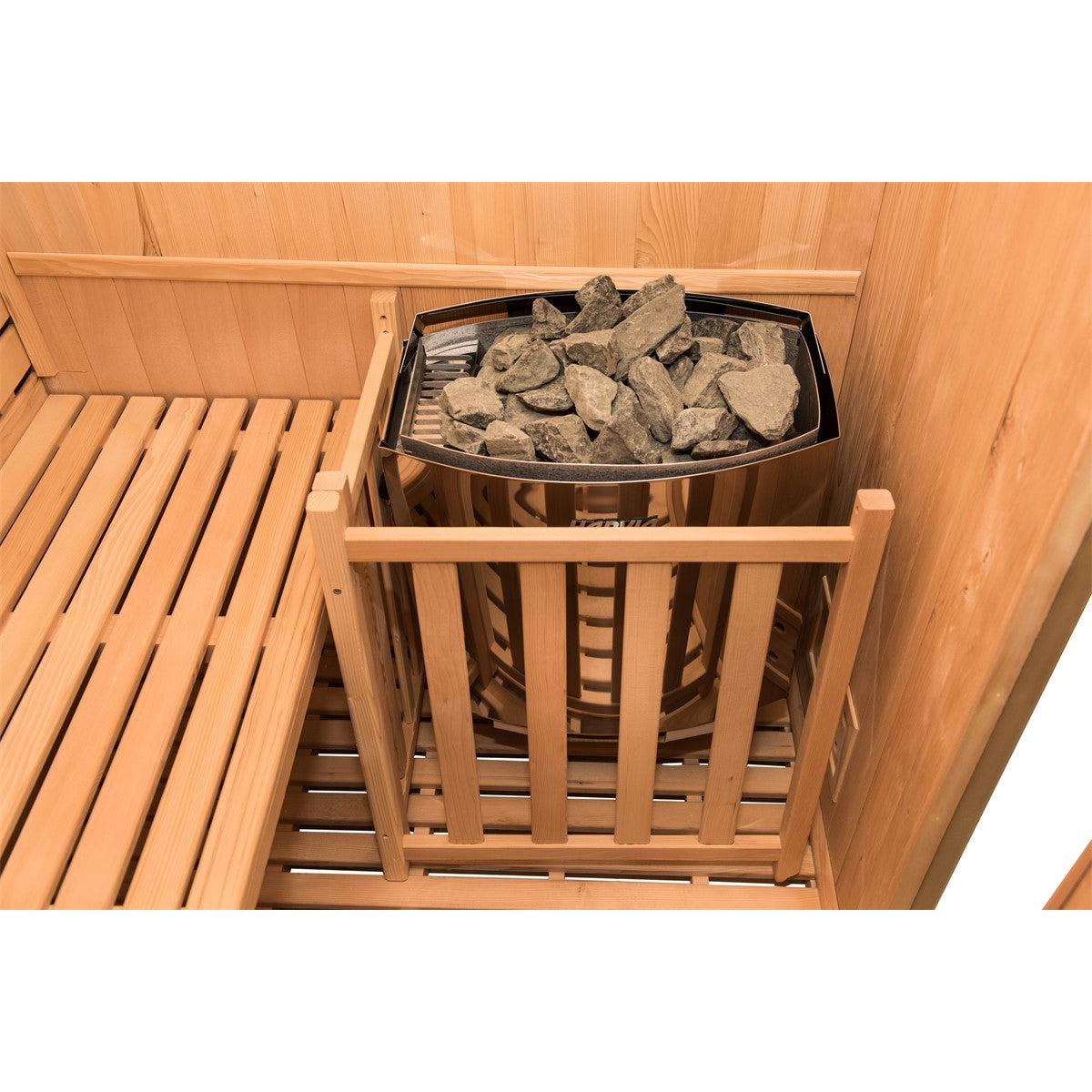 Poolstar - Sauna Finlandesa Sense de 4 plazas - BricoandPool