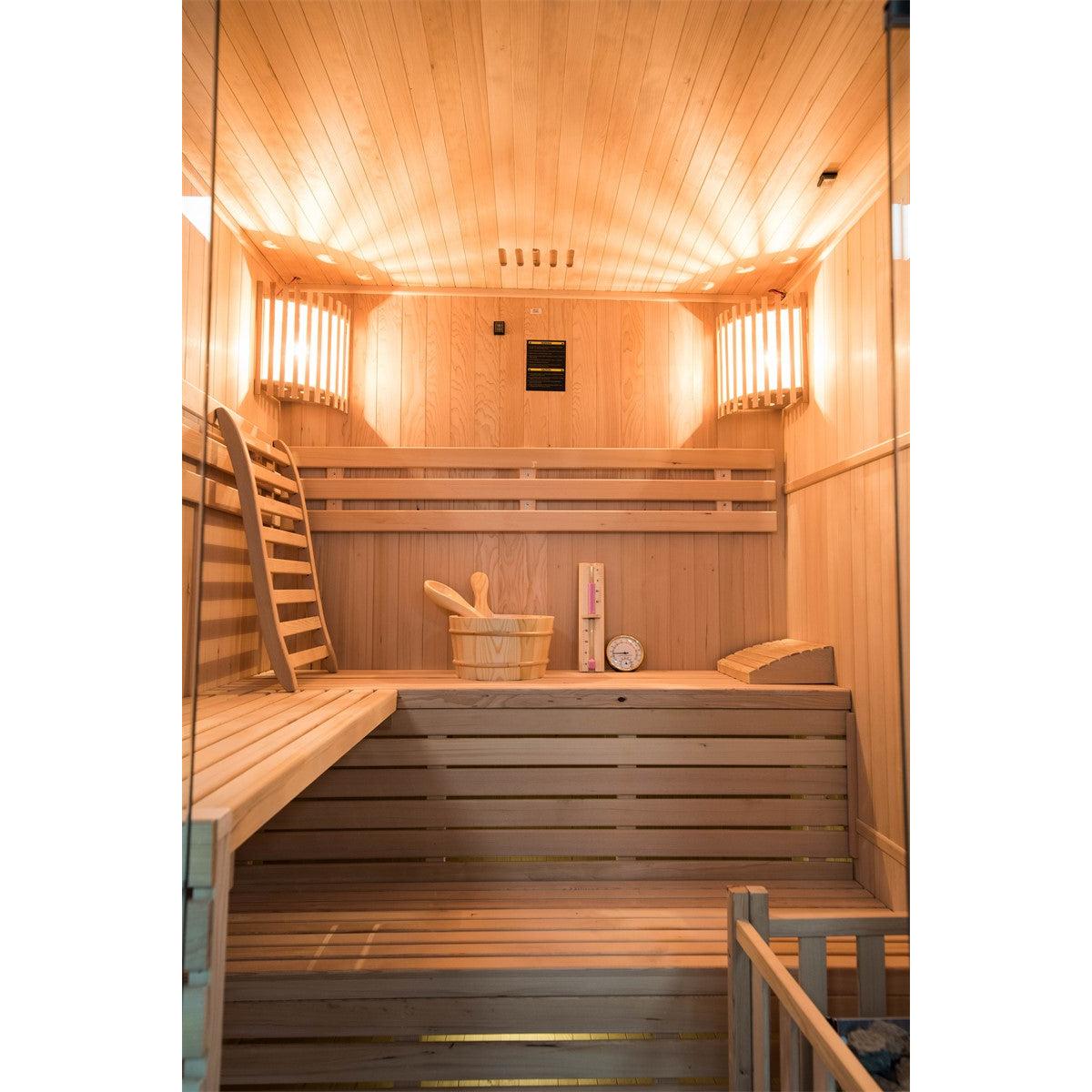 Poolstar - Sauna Finlandesa Sense de 4 plazas - BricoandPool