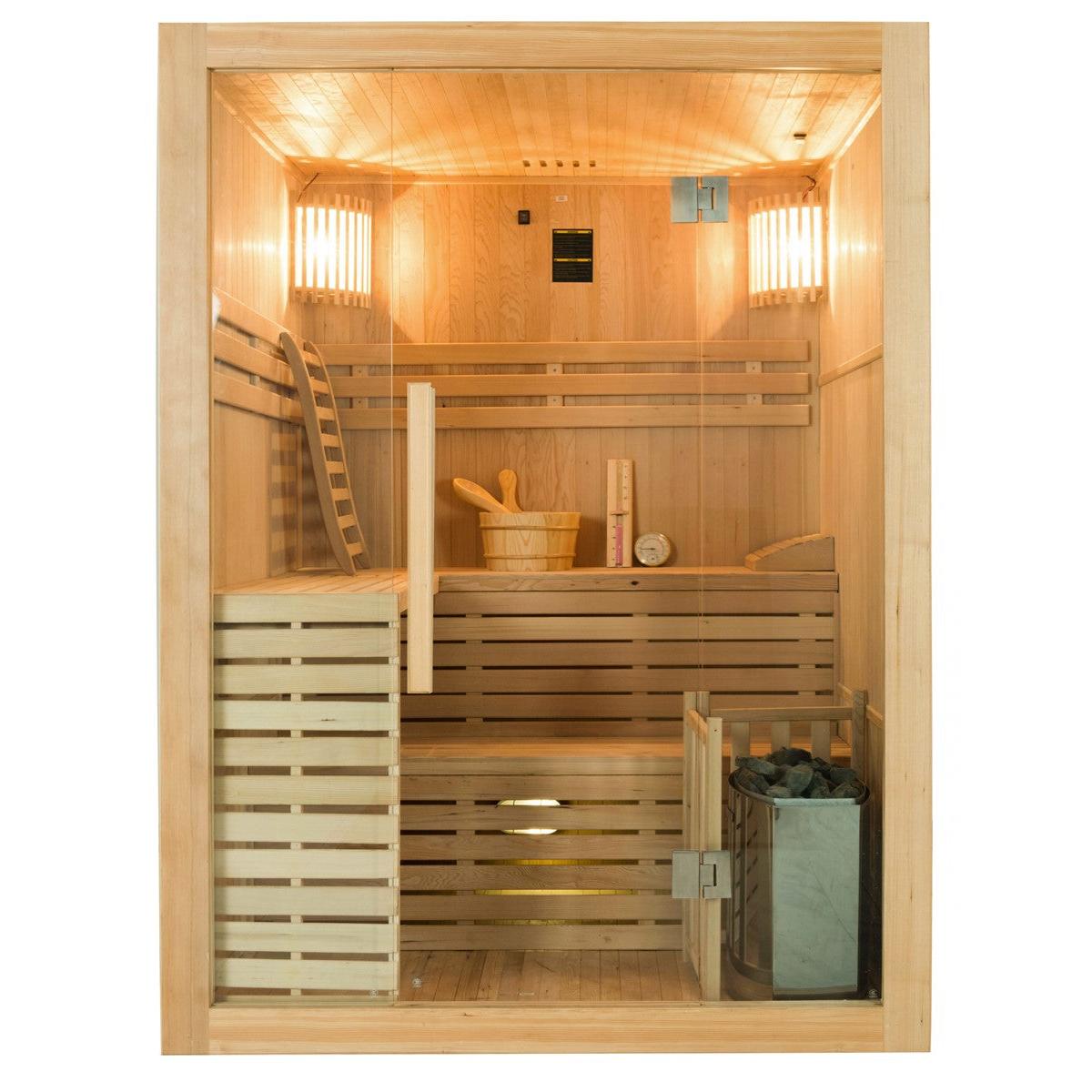 Poolstar - Sauna Finlandesa Sense de 4 plazas - BricoandPool