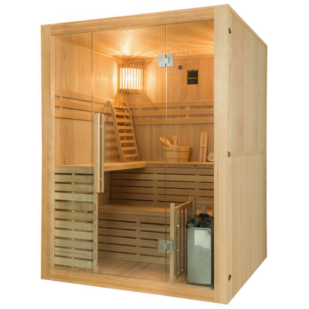 Poolstar - Sauna Finlandesa Sense de 4 plazas - BricoandPool