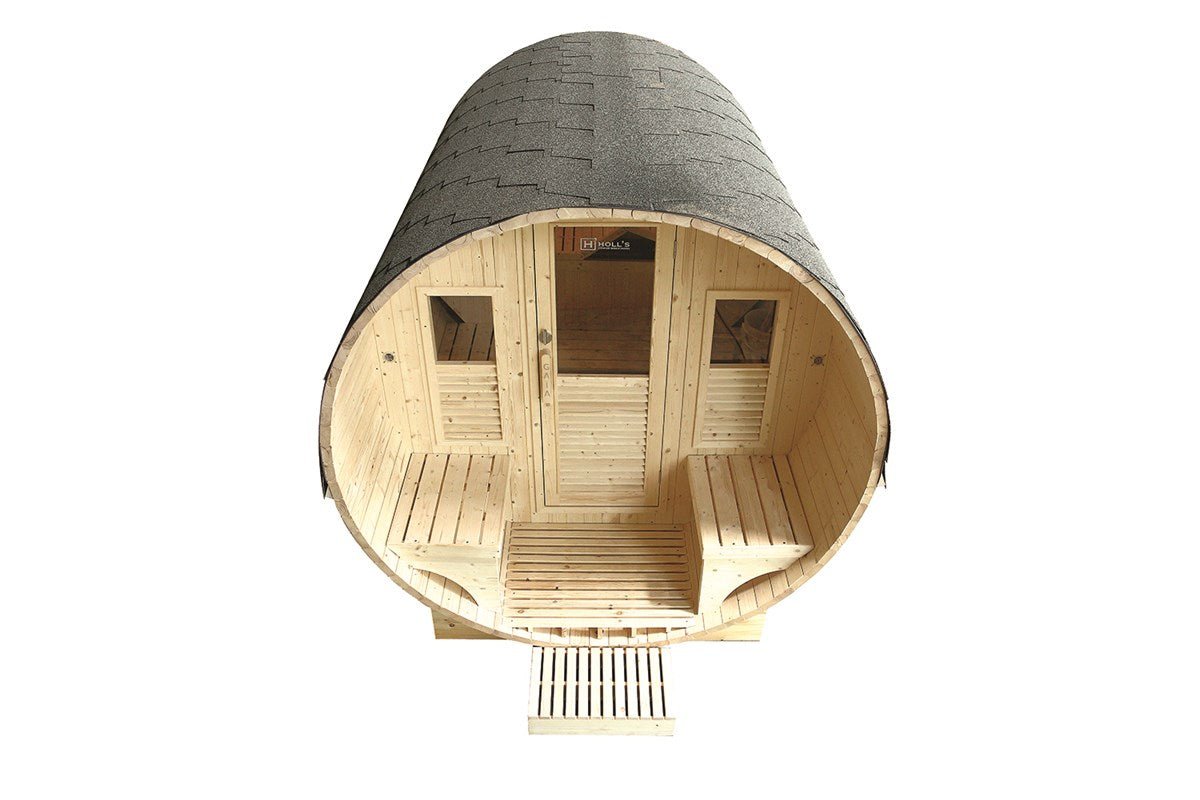 Poolstar - Sauna Gaïa Luna - Paquete de accesorios incluido - BricoandPool