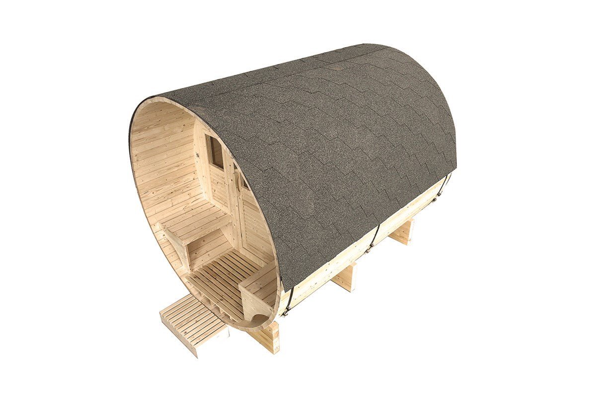 Poolstar - Sauna Gaïa Luna - Paquete de accesorios incluido - BricoandPool