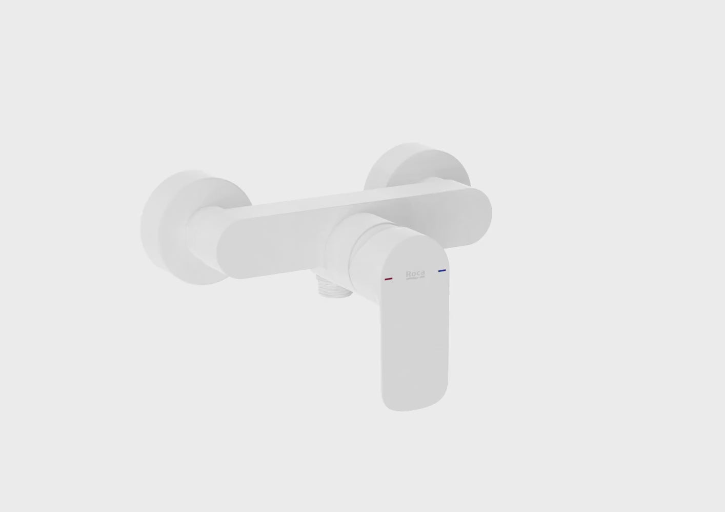 Video laden: Roca - Einhebelmischer für Außendusche Mattweiß Cala A5A216EB00