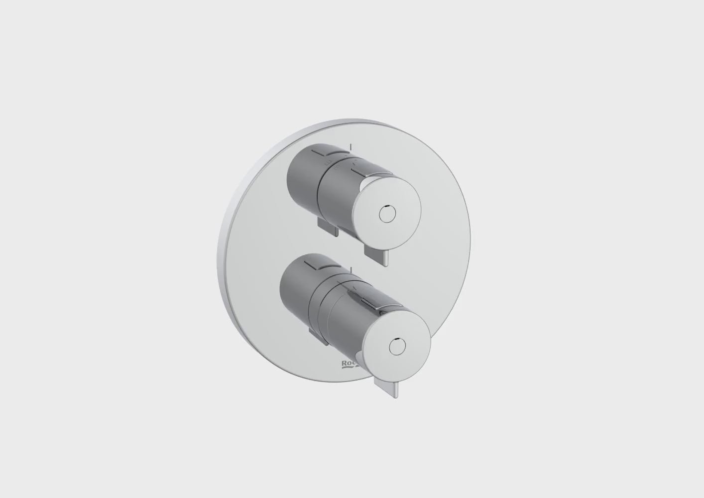 Cargar vídeo: Roca - T-500 grifería termostática empotrable para baño-ducha, cromado A5A0C18C00.