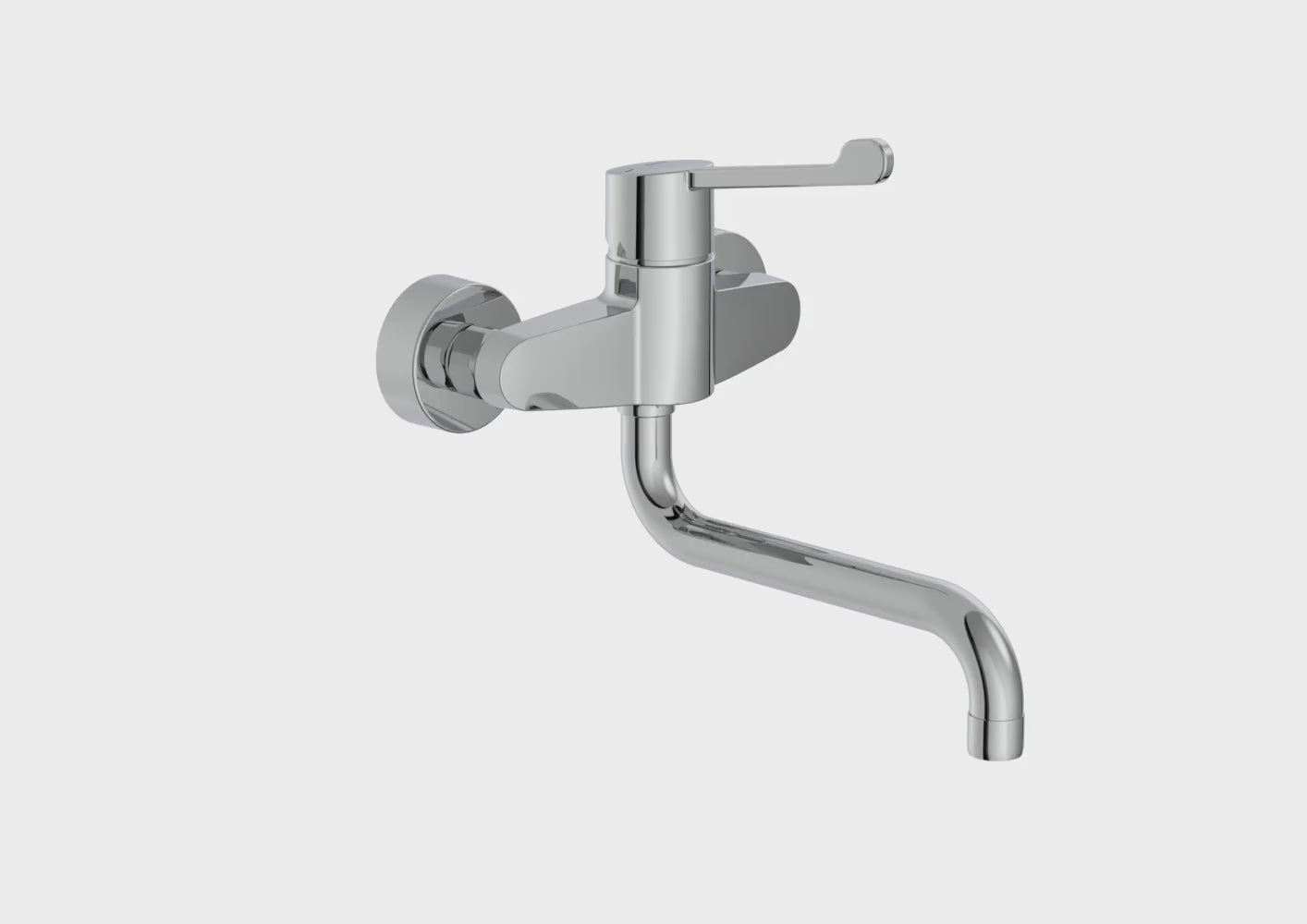 Video laden: Roca - Außenbimando -Mixer für Küchenspüle oder Waschküche mit tapferer tieferer Dose