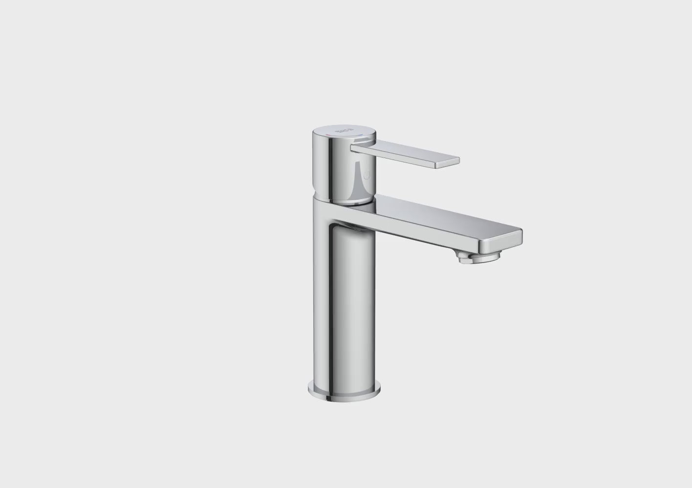 Charger la vidéo : Roca - Robinetterie monocommande pour lavabo chromée A5A325FC00