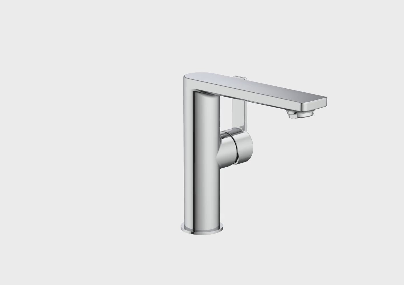 Charger la vidéo : Roca - Robinetterie monocommande pour lavabo chromée A5A325FC00