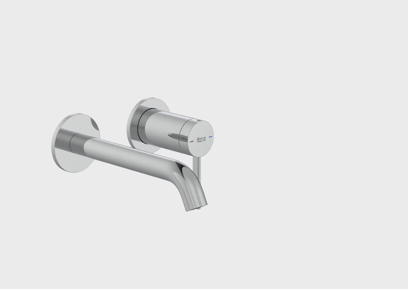 Charger la vidéo : Roca - Mélanger Mélanger Momando pour Bavabo Ona, Chrome A5A359EC00