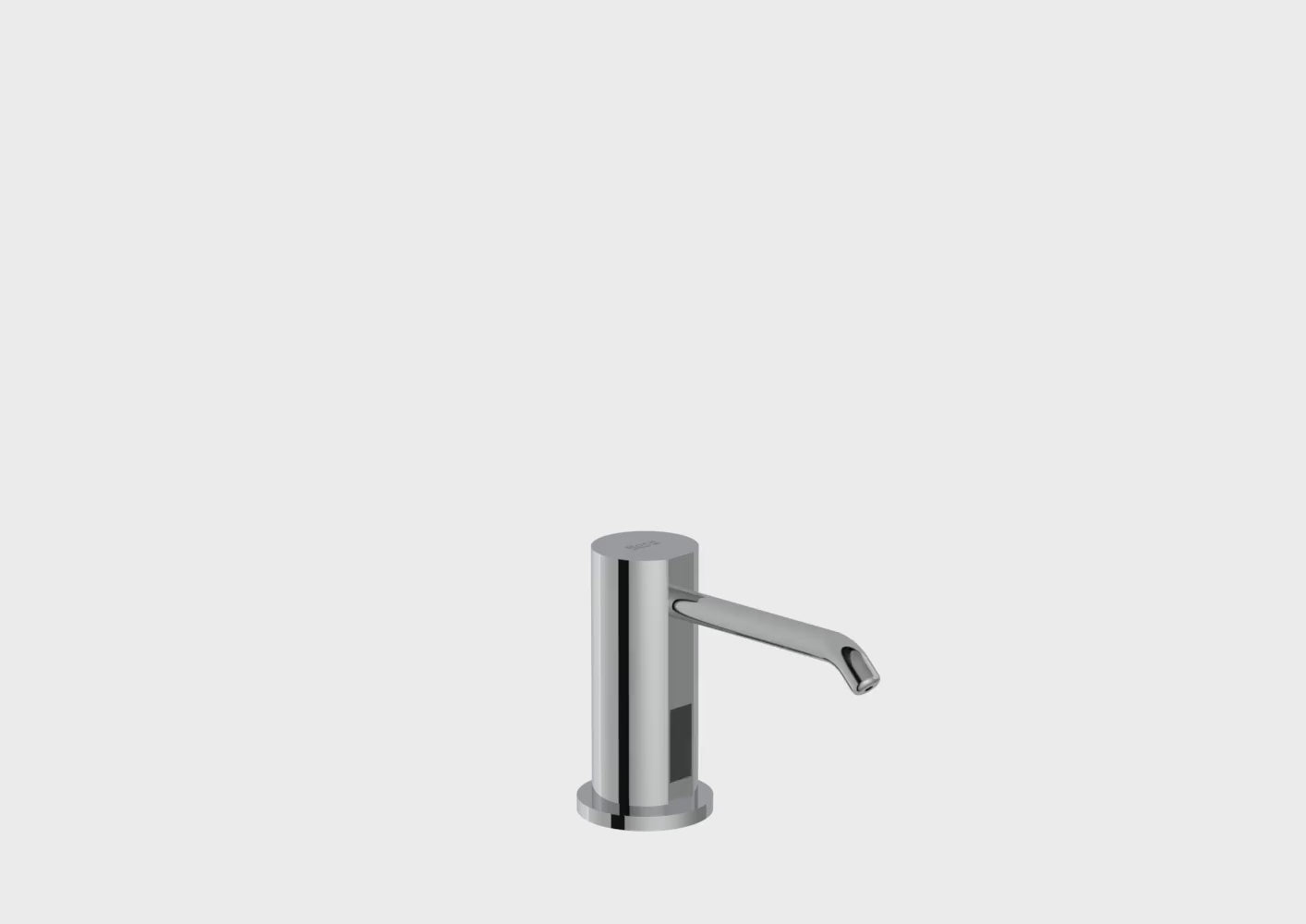 Cargar vídeo: Roca - Dispensador de jabón o gel hidroalcóholico con sensor, de repisa Ona Cromado A818014C00. Alimentación con conexión a la r