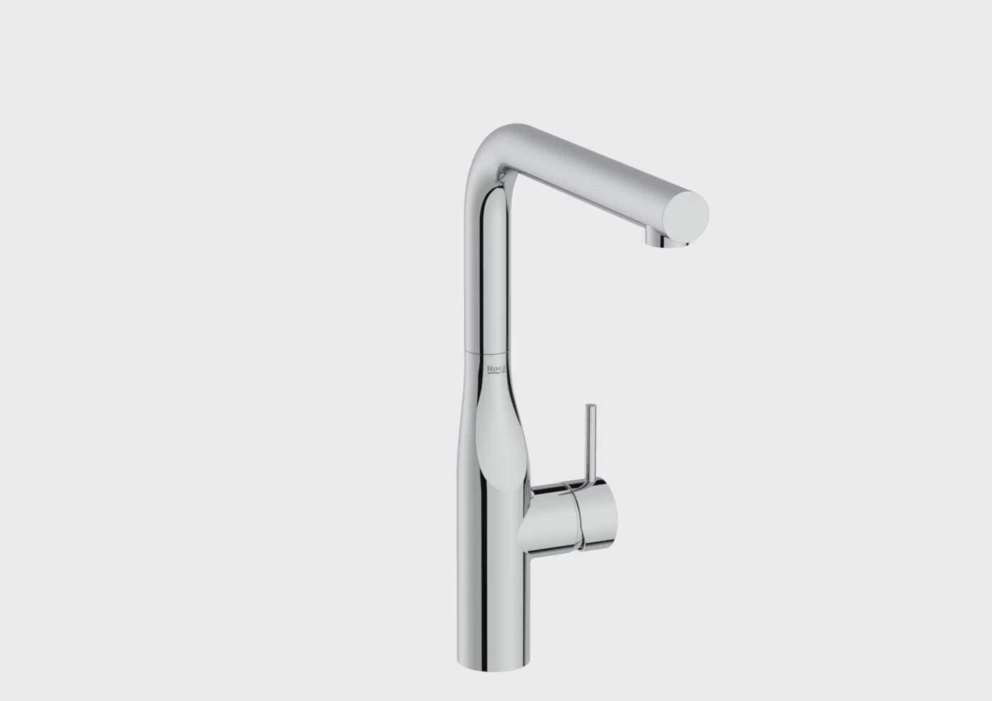 Cargar vídeo: Roca - Mezclador monomando para cocina con caño giratorio Glera A5A834DC00