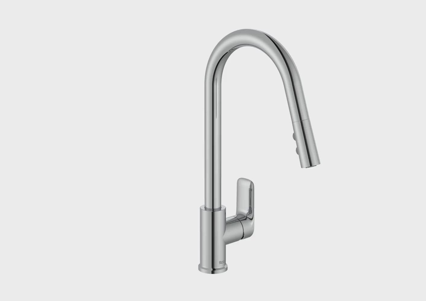 Cargar vídeo: Roca - Mezclador para cocina con caño giratorio Cala Cromado A5A816EC00