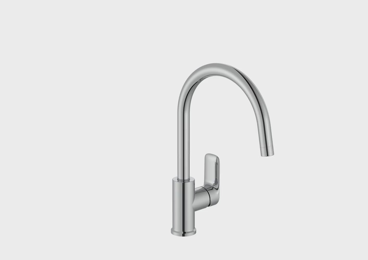 Video laden: Roca - Küchenmischer mit Schwamm Rohrchrom Creek A5A846ec00