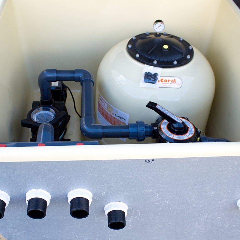 PRODUCTOS QP - Caseta enterrada con filtro Alaska - BricoandPool