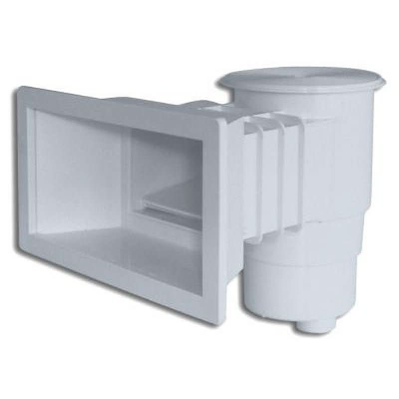 PRODUCTOS QP - Skimmer Standard Boca Larga Tapa Redonda - BricoandPool