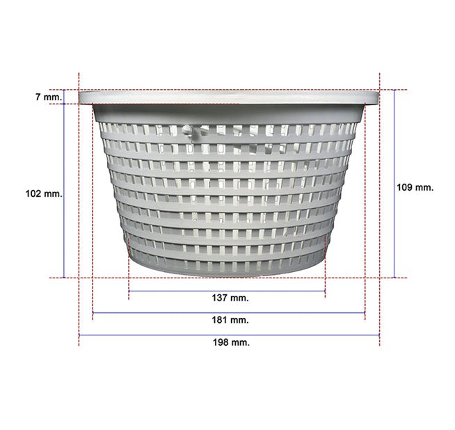 QP - Cestillo para Skimmer - BricoandPool